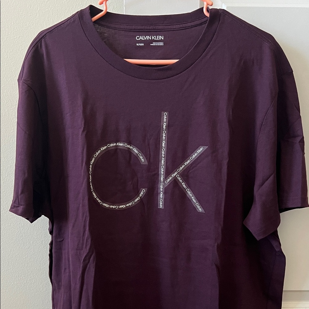 Calvin Klein Deep Purple Graphic Tee